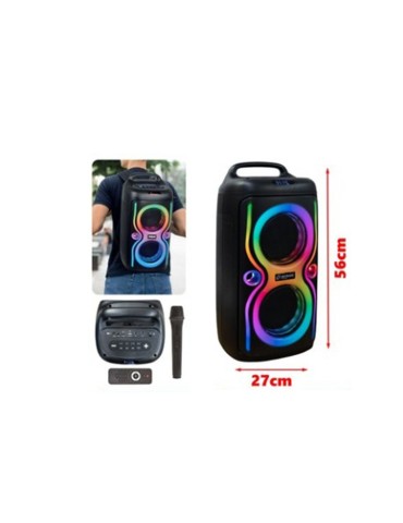 HUTRADE SP-69 - Cassa Portatile (a ZAINO) bluetooth