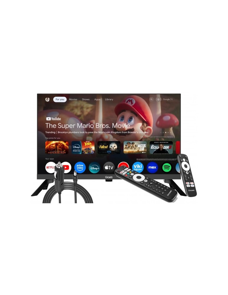 GRAETZ 24"  SMART TV  | IDEALE PER CAMPER E BARCHE