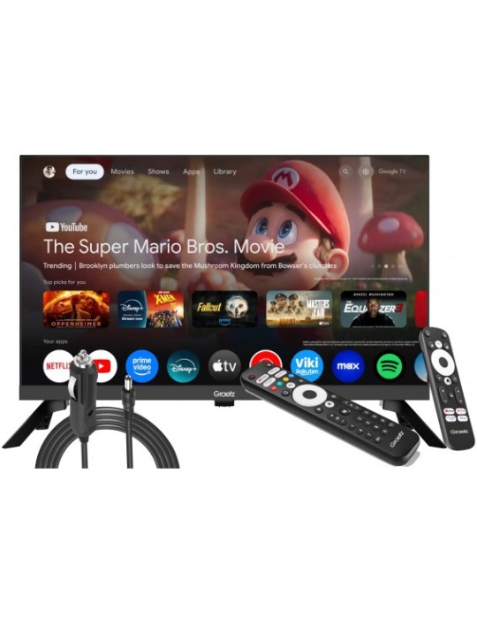 GRAETZ 24"  SMART TV  | IDEALE PER CAMPER E BARCHE