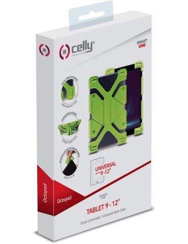 CELLY OCTOPAD | CUSTODIA UNIVERSALE ANTI URTO IN SILICONE 9-12"