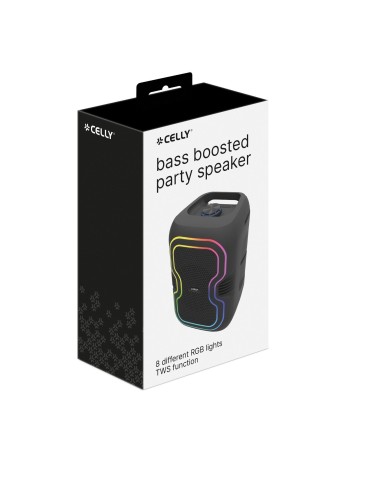 CELLY PARTYSOUND - 12W RGB Wireless Speaker 2