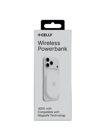 CELLY | WIRELESS POWERBANK MINIMAGSAFE 3000MAH 2