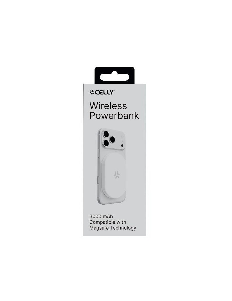 CELLY | WIRELESS POWERBANK MINIMAGSAFE 3000MAH