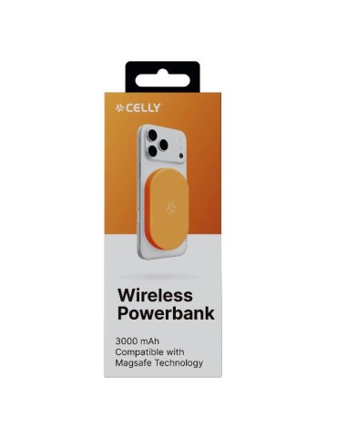 CELLY | WIRELESS POWERBANK MINIMAGSAFE 3000MAH