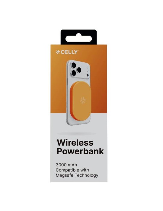 CELLY | WIRELESS POWERBANK MINIMAGSAFE 3000MAH