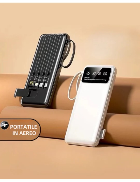 POWERBANK 4 IN 1 10000MAH