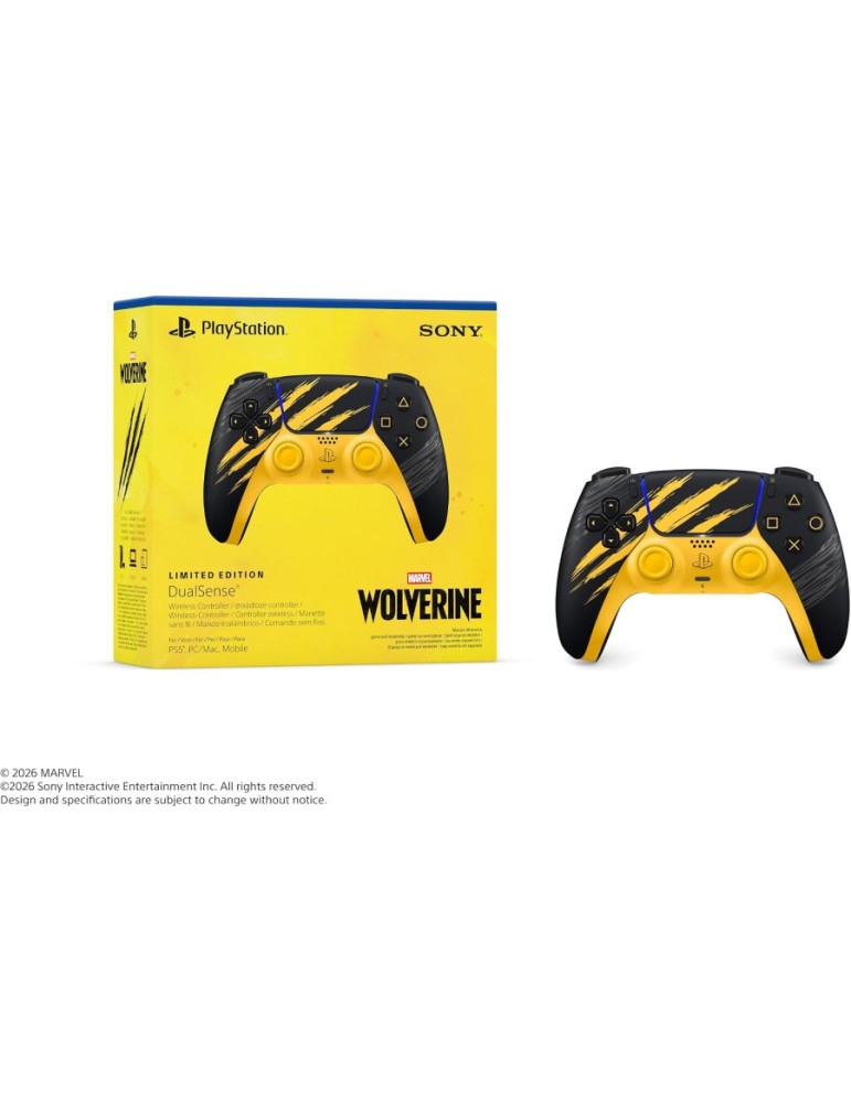 CONTROLLER WIRELESS SONY DualSense Marvel's Wolverine