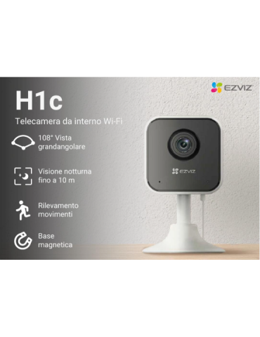 EZVIZ CS-H1C | TELECAMERA WI-FI DA INTERNO 2