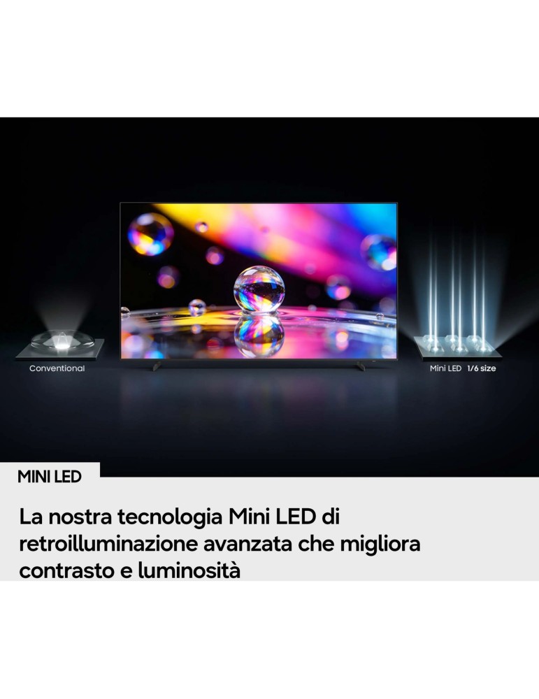 SAMSUNG SMART TV 43" 4K MINI LED | NOVITA 2026