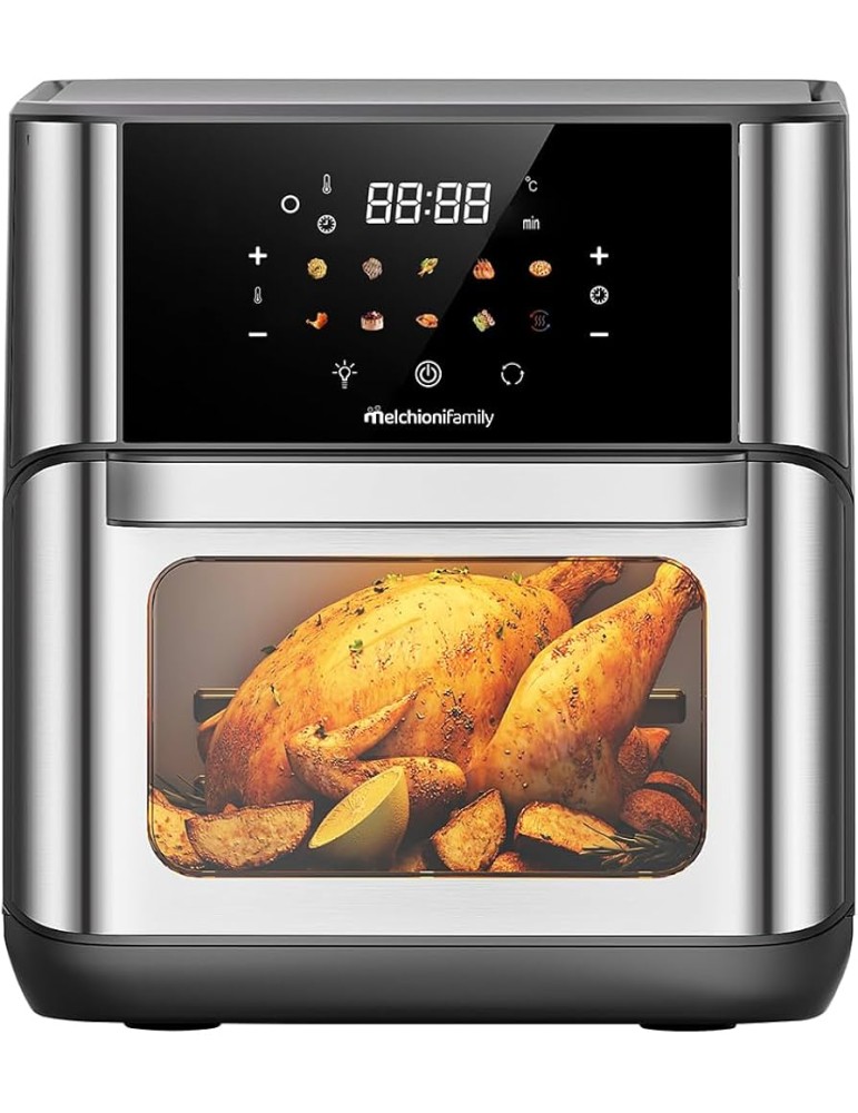 Melchioni Friggitrice Ad Aria Flora | 12lt 1800w